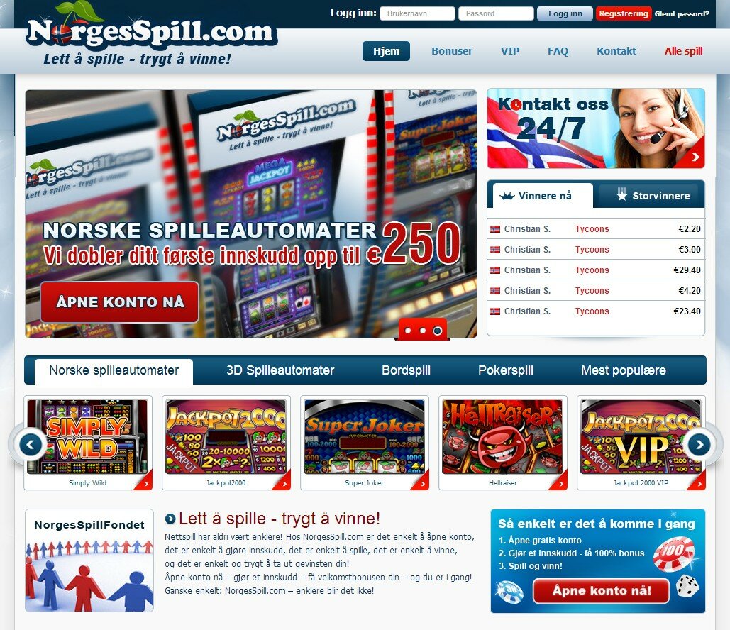 NorgesSpill Casino
