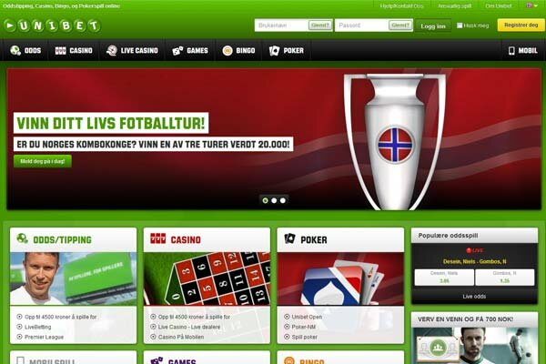 Unibet hjem